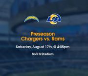 LA Chargers VS LA Rams Tickets